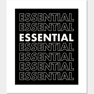 Essential Employee Meme Posters and Art